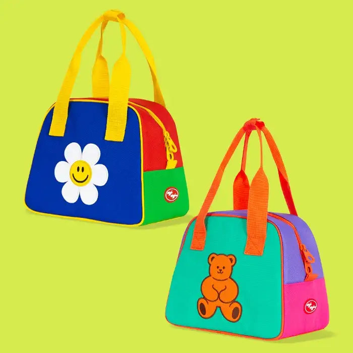 【Wiggle Wiggle】Cooler bag 3Type [S] 16x17.5x15.5cm Wiggle Wiggle - Color Block Cooler Bag – Harumio