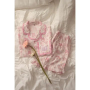 SPAO x My Melody - 50th Anniversary Short Sleeve Pajamas - SPAO - Pajamas - Harumio