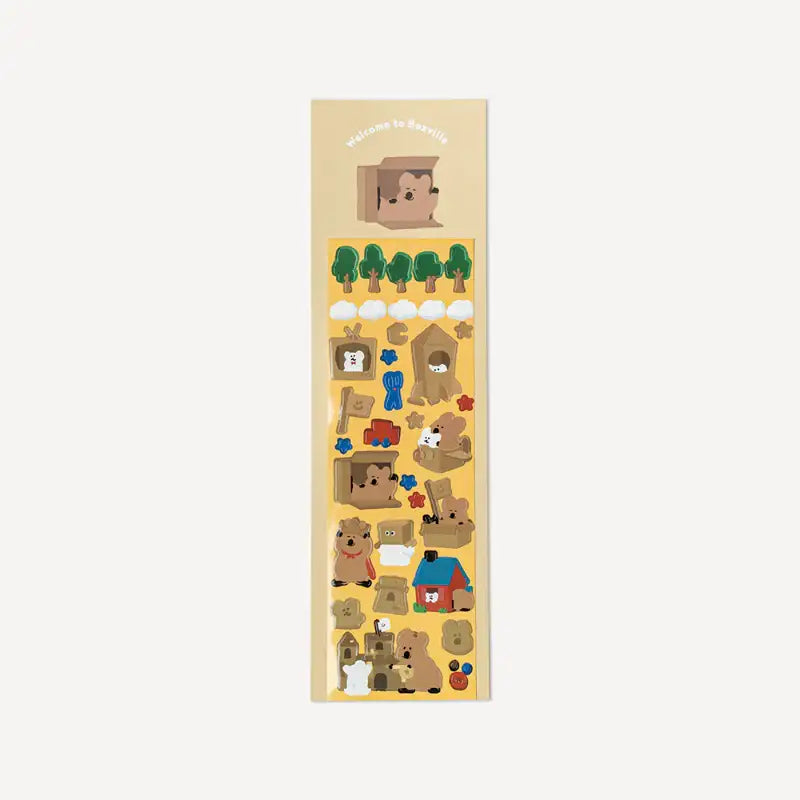 Dinotaeng - Boxville Removable Sticker - Dinotaeng - Stickers - Harumio