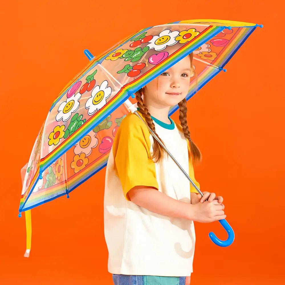 Wiggle Wiggle - Kids Transparent Umbrella - Wiggle Wiggle - Umbrella - Harumio