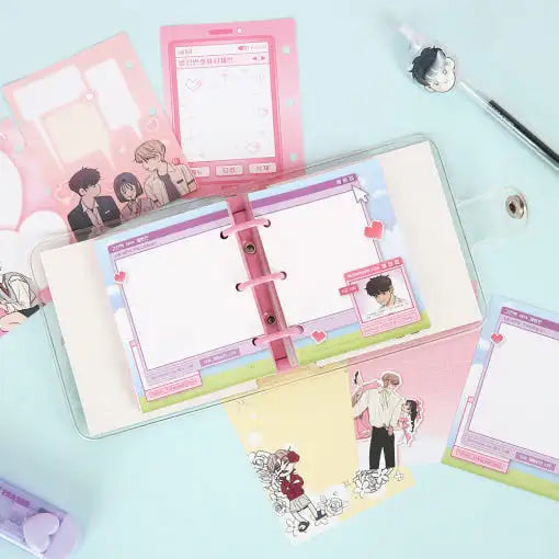 Operation: True Love - 3-Hole Note Inner Paper - Webtoon Friends - Paper - Harumio