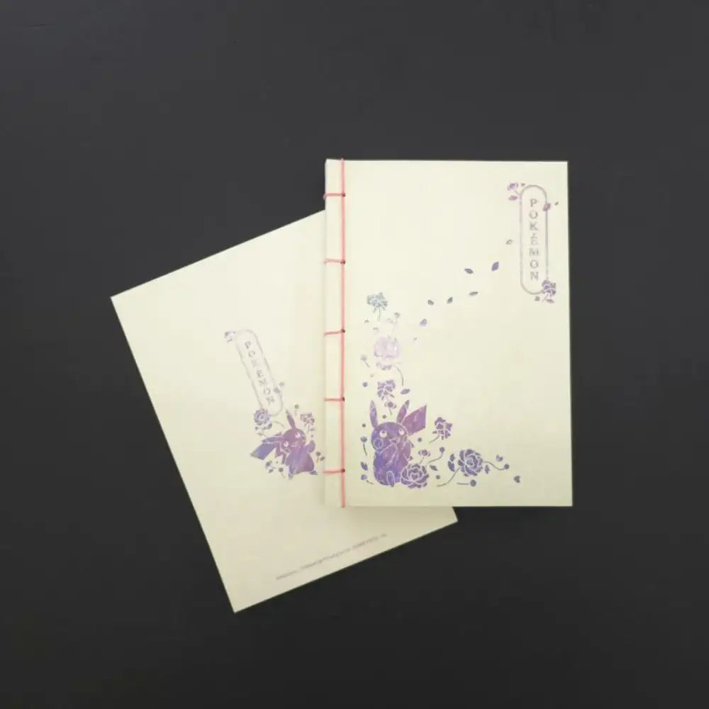 Pokémon - Pokémon “Hanbok Edition” Traditional Notebook (Flower) - Pokémon - Home & Living, Accessories - Harumio