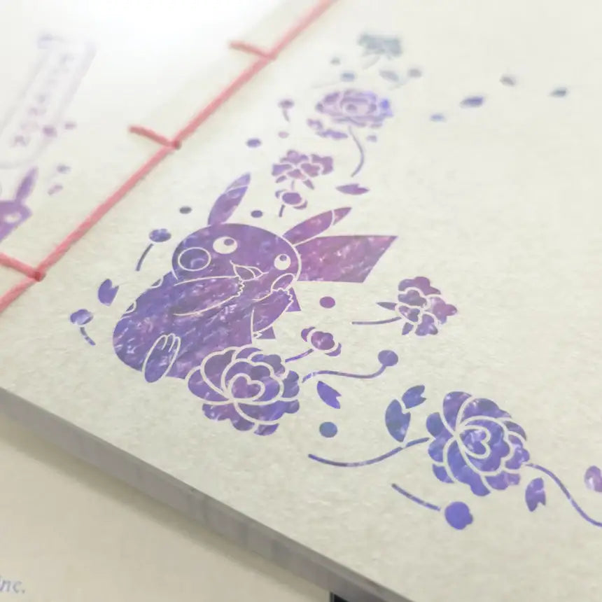 Pokémon - Pokémon “Hanbok Edition” Traditional Notebook (Flower) - Pokémon - Home & Living, Accessories - Harumio