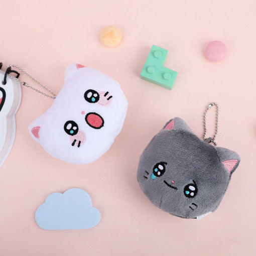 Meow Man - Face Doll Keyring