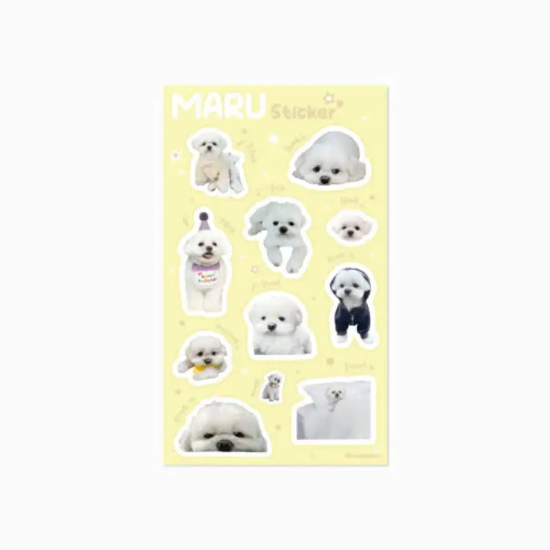 Maru - Sticker - ARTRANK - Stickers - Harumio
