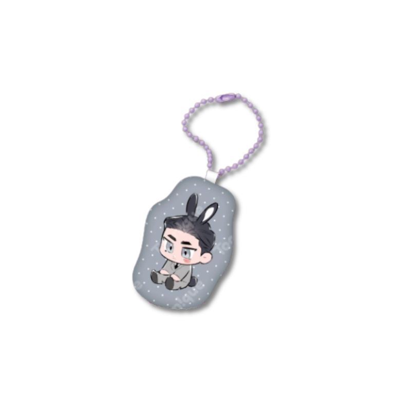Define the Relationship x Toonique - Cushion Keyring