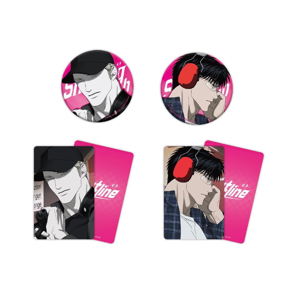 Shutline - 'Shooting Club' Round Badge Set - Shutline - Badge - Harumio