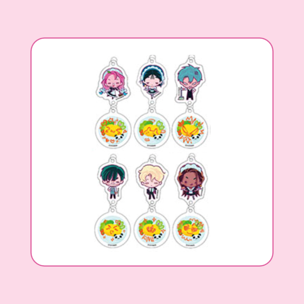 ALIEN STAGE x ANIMATE CAFE - Linked Keychain (Random)
