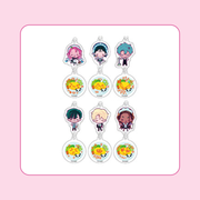 ALIEN STAGE x ANIMATE CAFE - Linked Keychain (Random)