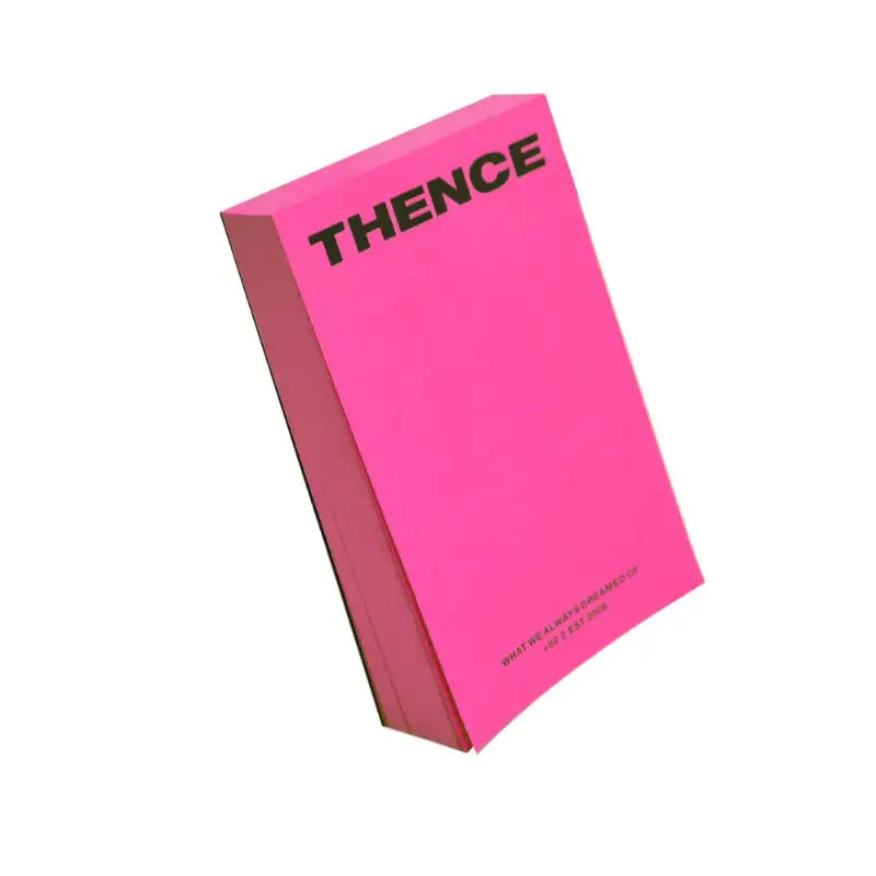 THENCE - Memo Pad Neon Pink - THENCE - Accessories, Stationery - Harumio
