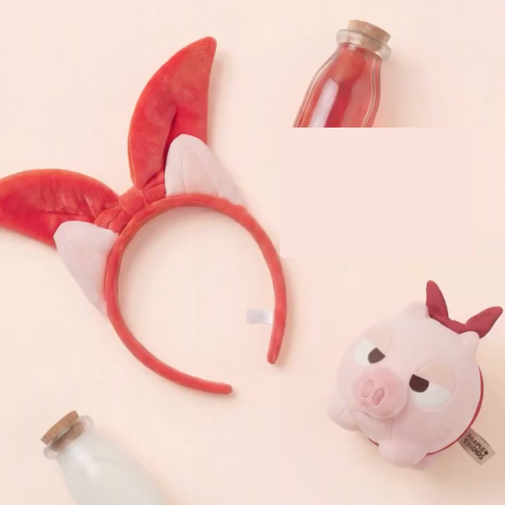 MapleStory - Ribbon Pig Plush Headband