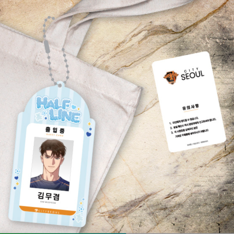 Halfline - Employee ID Card + Photocard Holder Set