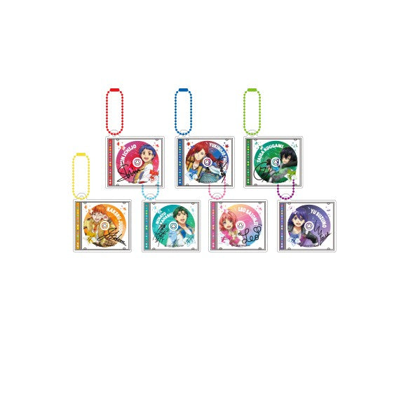 King of Prism : Your Endless Call Pop-up Store - CD Keyring (Random) - Soone Content - Keyring - Harumio