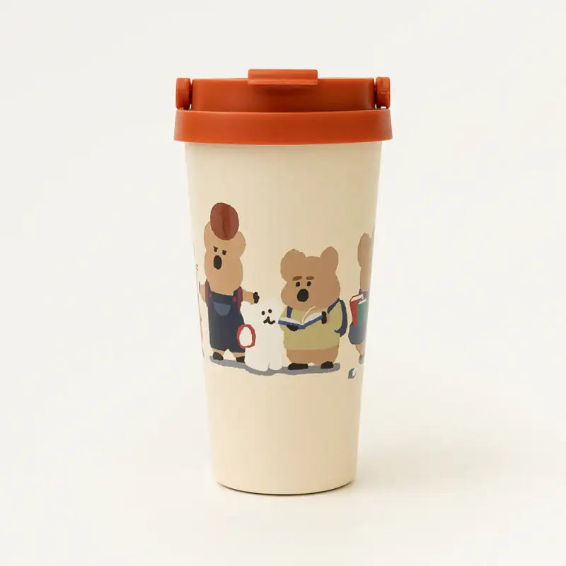 Dinotaeng - Quokka in School Tumbler - Dinotaeng - Tumblers - Harumio