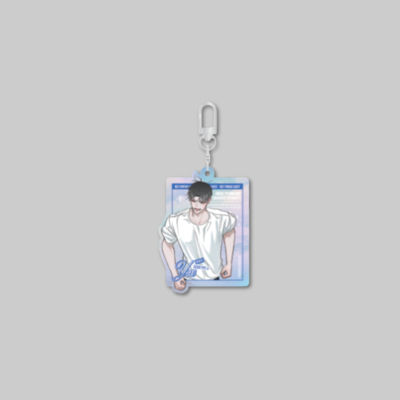 Red Thread Quest: Pop-Up Store - Holographic Acrylic Keyring