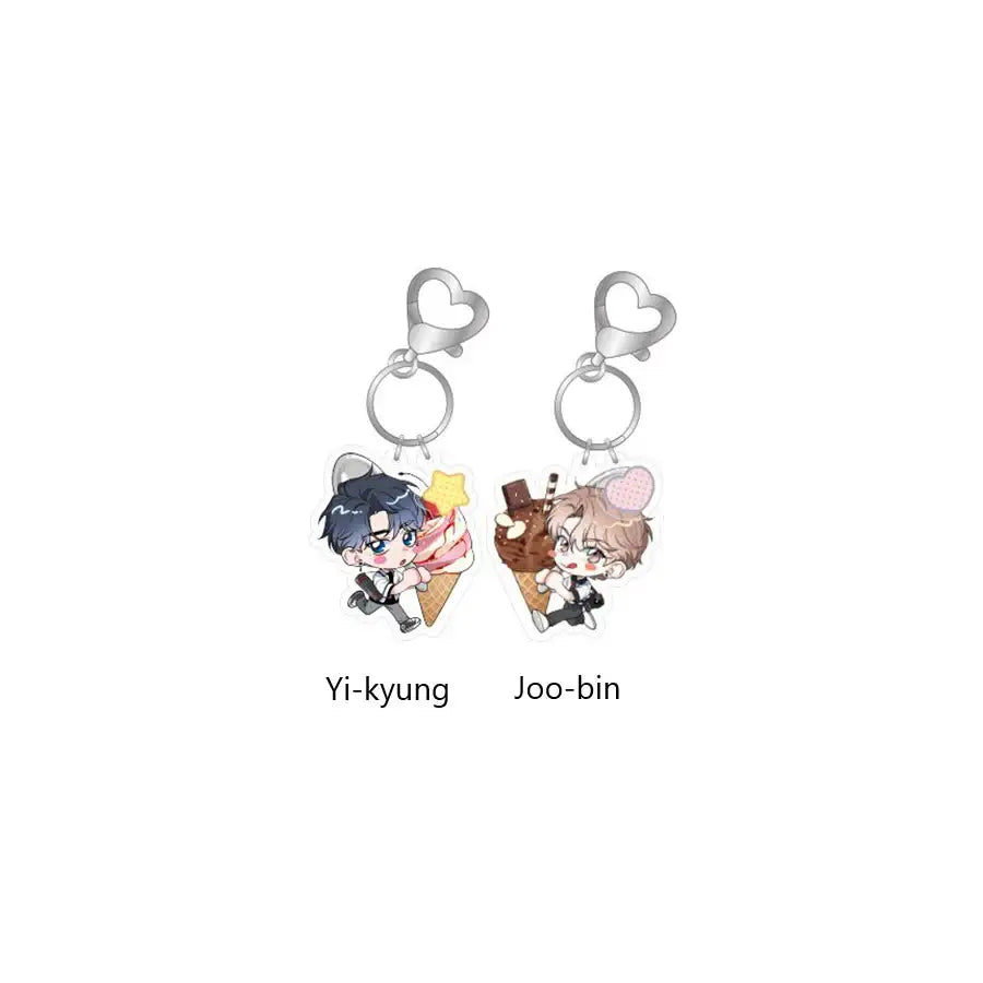 Sketch - SD Acrylic Charm Keyring - Sketch - Acrylic Keyring - Harumio