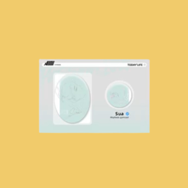 Alien Stage Passion Series - Line Art Irregular Badge Set