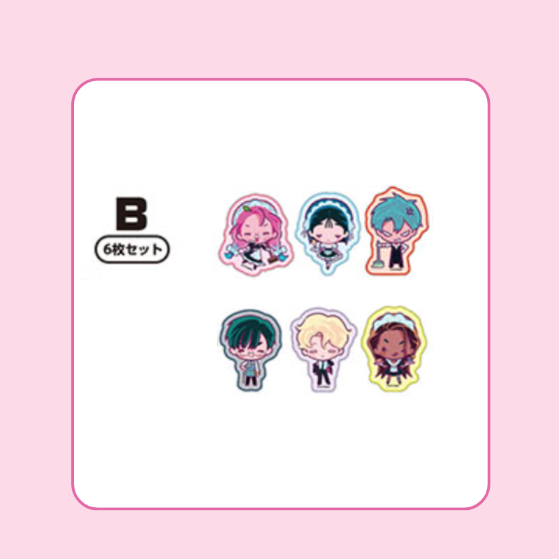 ALIEN STAGE X ANIMATE CAFE - Hologram Sticker Set