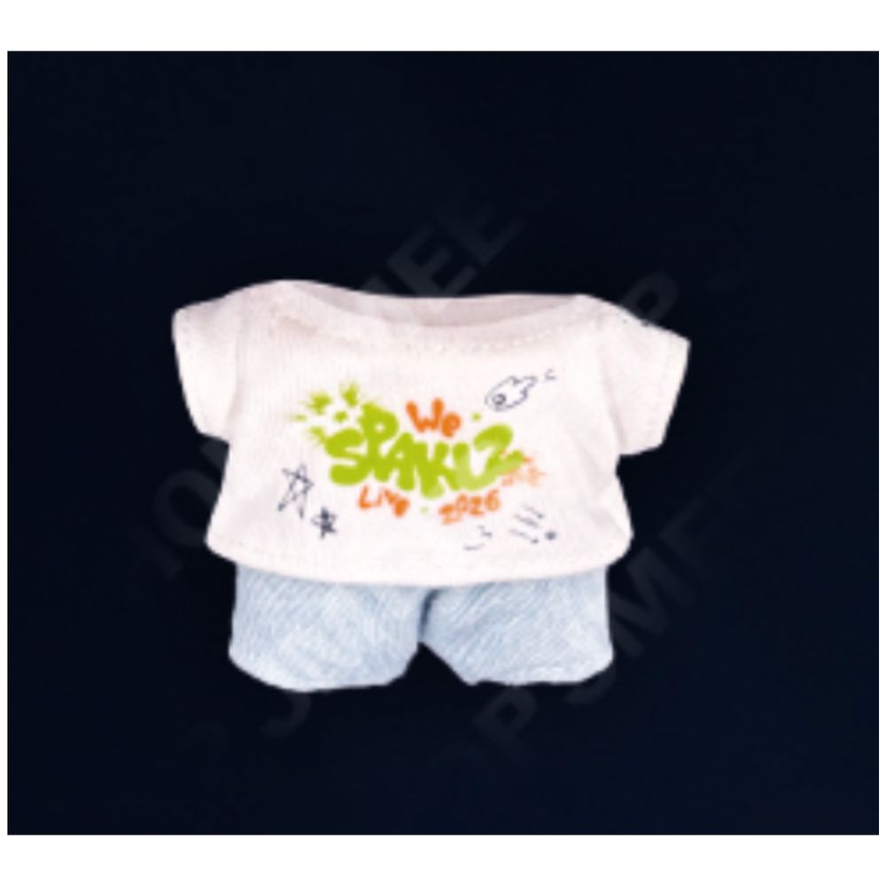 POP-UP: SPAKLZ 2026 WORLD TOUR - Plush Doll Concert T-Shirt Set