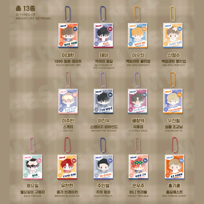 BOM SWEET HOME - BBOSIRAEGI Miniature Keyring