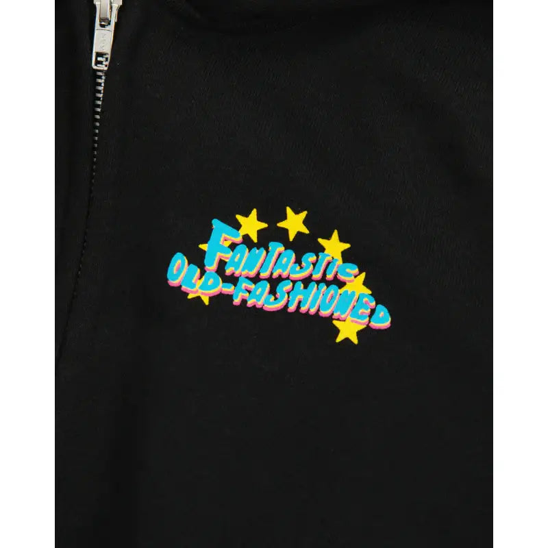 JANNABI - Fantastic Old-Fashioned Zip Hoodie - JANNABI - Hooded T-shirt - Harumio