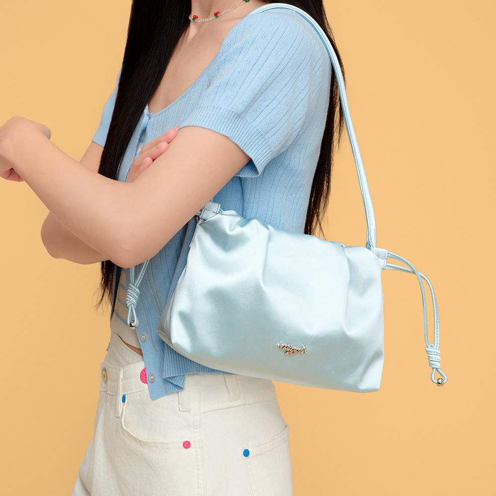 Wiggle Wiggle - Blue Drawstring Bag