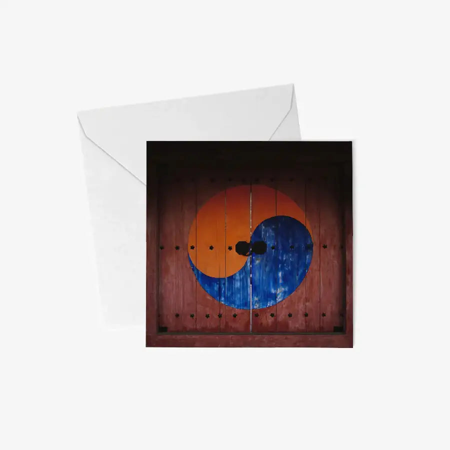 Kim Ji Neok - Yin Yang Postcard & Envelope Set - Marpple Shop - Postcard - Harumio