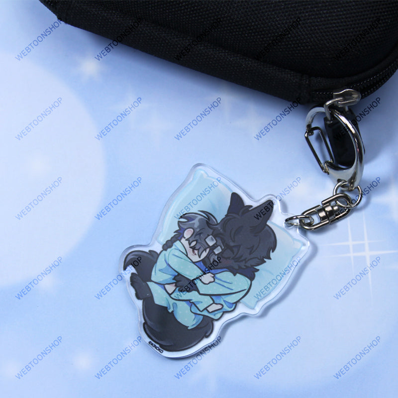 Write Me, Touch Me, Read Me - Couple Keyring - Webtoon Shop - Keyring - Harumio