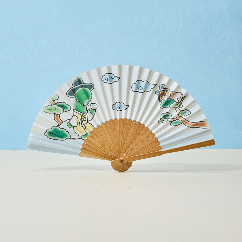 Line Friends: Joguman - Folding Fan