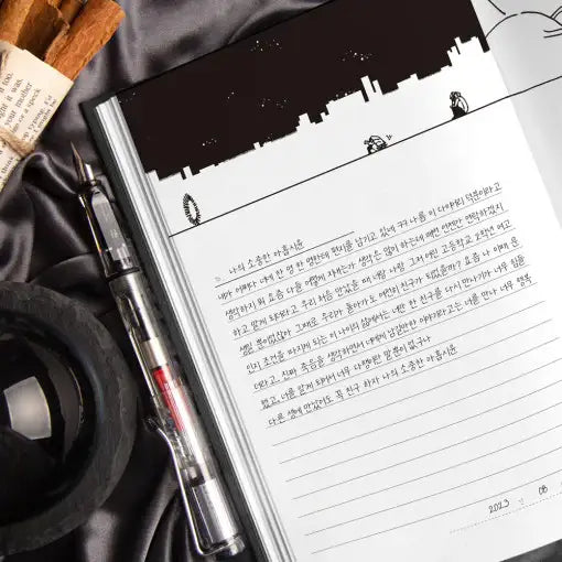 About Death - Hardcover Diary - Webtoon Friends - Home & Living, Accessories - Harumio