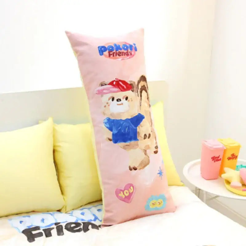 NARA HOME DECO X Pokori Friends - Square Body Pillow - NARA HOME DECO - Square Body Pillow - Harumio