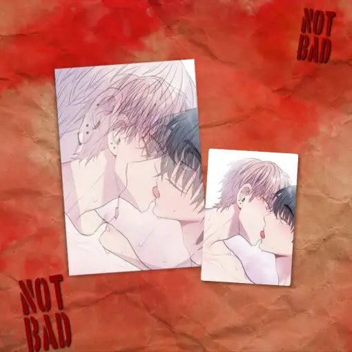 Not Bad - Lenticular Postcard Set - Not Bad - Home & Living, Accessories - Harumio