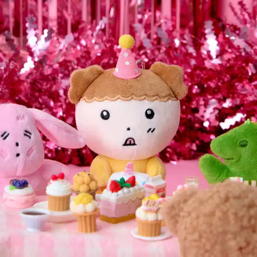 Maru Is a Puppy - Birthday Maru Mini Doll Keyring - Webtoon Friends - Keyring - Harumio