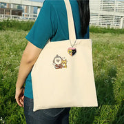 My Daughter Is a Zombie - Canvas Bag - Webtoon Friends - Bags - Harumio