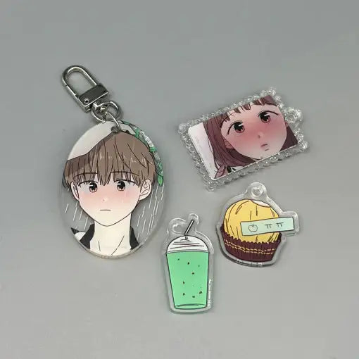 Youth Blossom - Summer Food Acrylic Keyring - Jaedam Media - Accessories - Harumio
