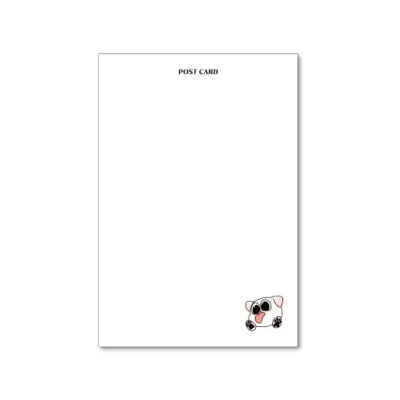 Lang Lang Couple - Winter Postcard - ARTRANK - Postcards - Harumio