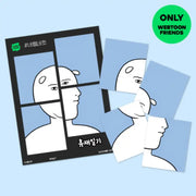 Break Diary - 4 Web 4 Cut Photo Set - Webtoon Friends - Photos - Harumio