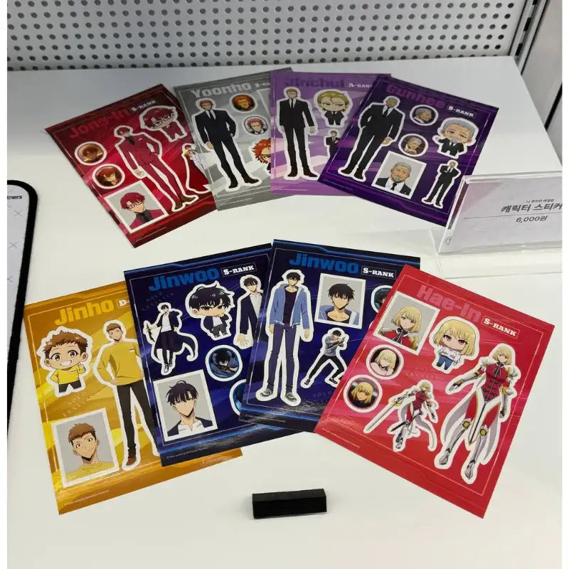 Solo Leveling Popup Store - Sticker Book - Soone Content - Stickers - Harumio