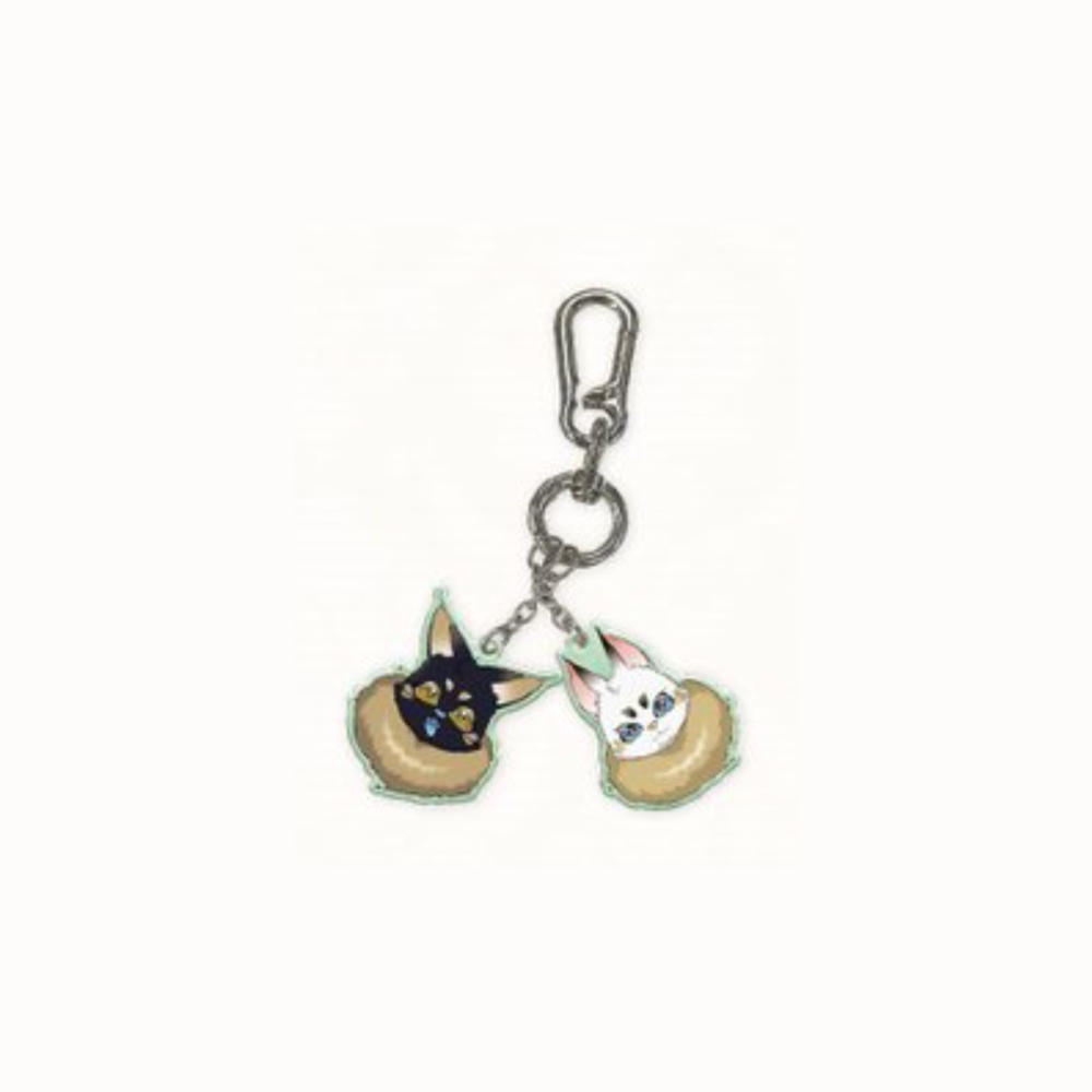Blossoms of the White Night - Fenrir Keyring