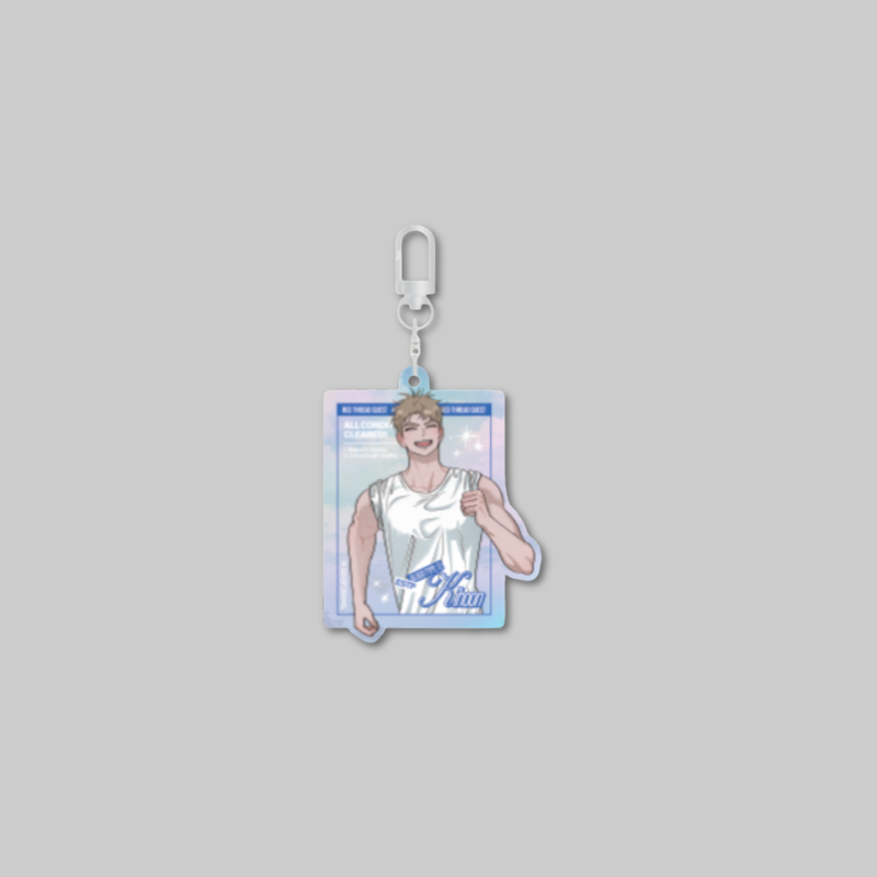 Red Thread Quest: Pop-Up Store - Holographic Acrylic Keyring