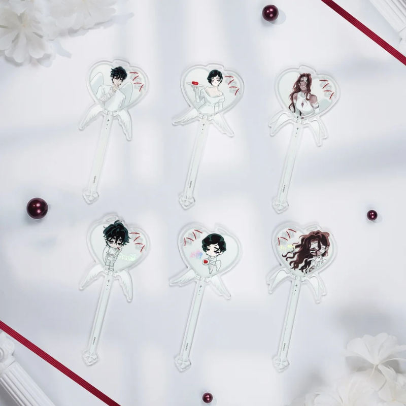 Alien Stage x March Monster Cafe - Acrylic Fan Stick