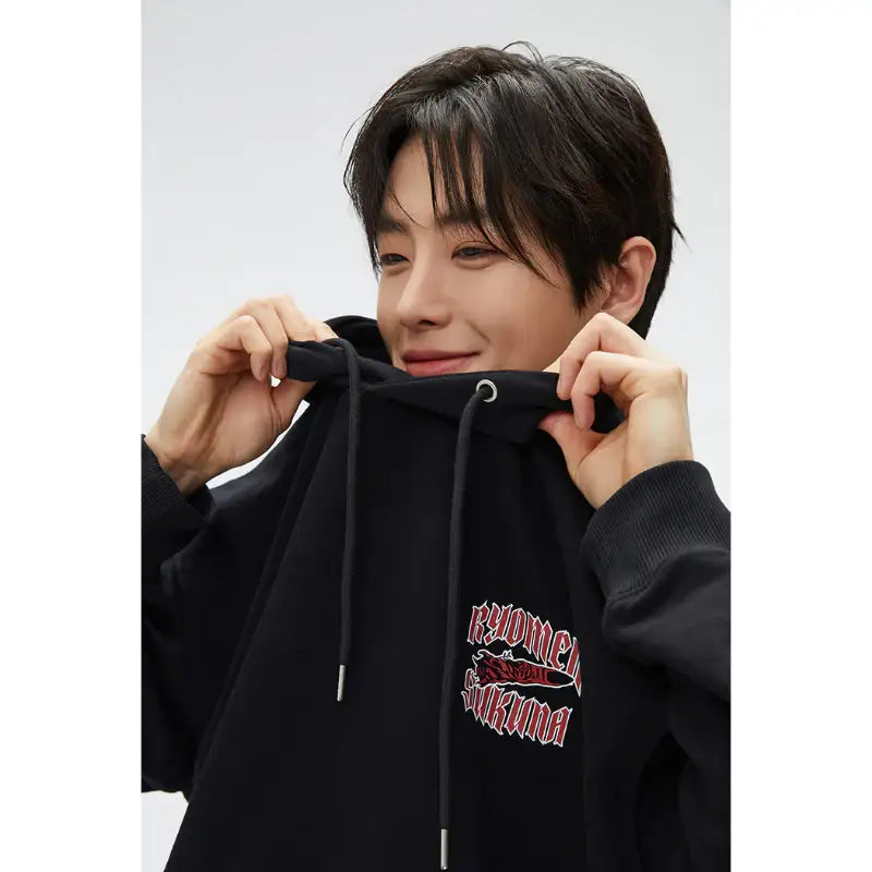 SPAO x Jujutsu Kaisen - Hooded Sweatshirt - SPAO - Clothing - Harumio