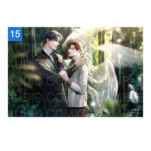 Audio Comics - Illustrated Blanket & Acrylic Block - Audio Comics - Blanket - Harumio