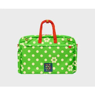 Wiggle Wiggle - Polka Dot Smile Green Multi Laptop Bag