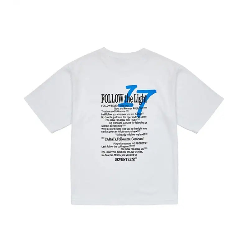 SEVENTEEN - Follow - S/S T-Shirt - SEVENTEEN - T-Shirts - Harumio