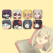 DJMAX RESPECT V X ANIPLUS - Random Square Can Badge - ANIPLUS - Can Badge - Harumio