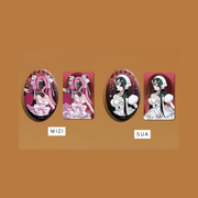 Alien Stage Zombie Stage: Fading Youth - MIZI/SUA Badge + Mini Card Set