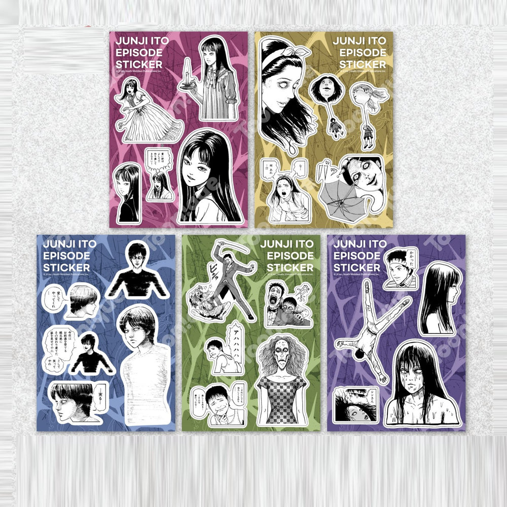 Junji Ito x Toonique - Episode Sticker - Toonique - Sticker - Harumio