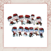 Psycode Oversleep & Yeon-i x Toonique - Removable Sticker Set