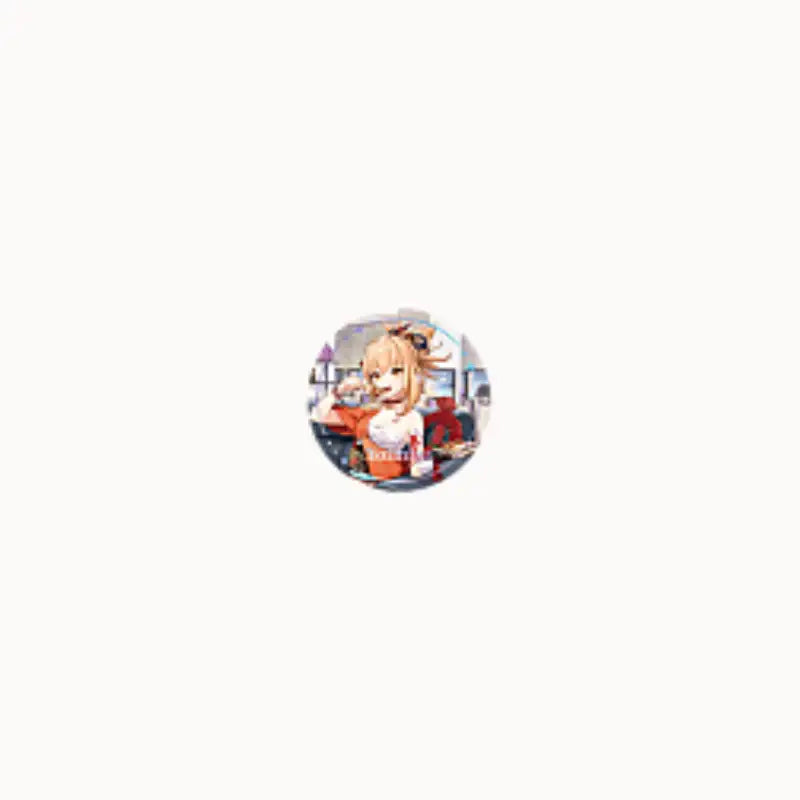Genshin Impact PC Lounge - Can Badge - Genshin Impact - Can Badge - Harumio